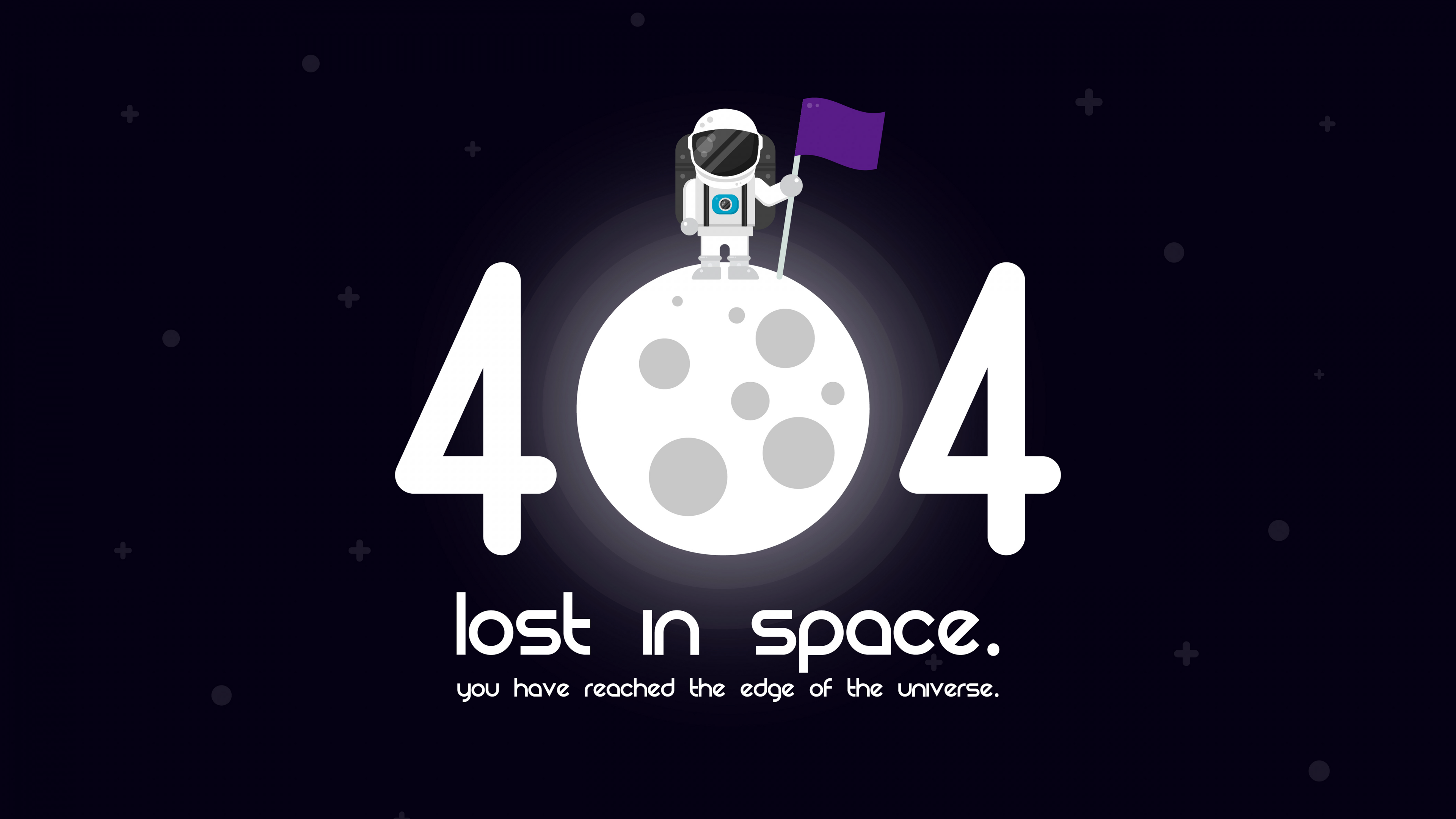 Lost in Space 404 Error Wallpaper