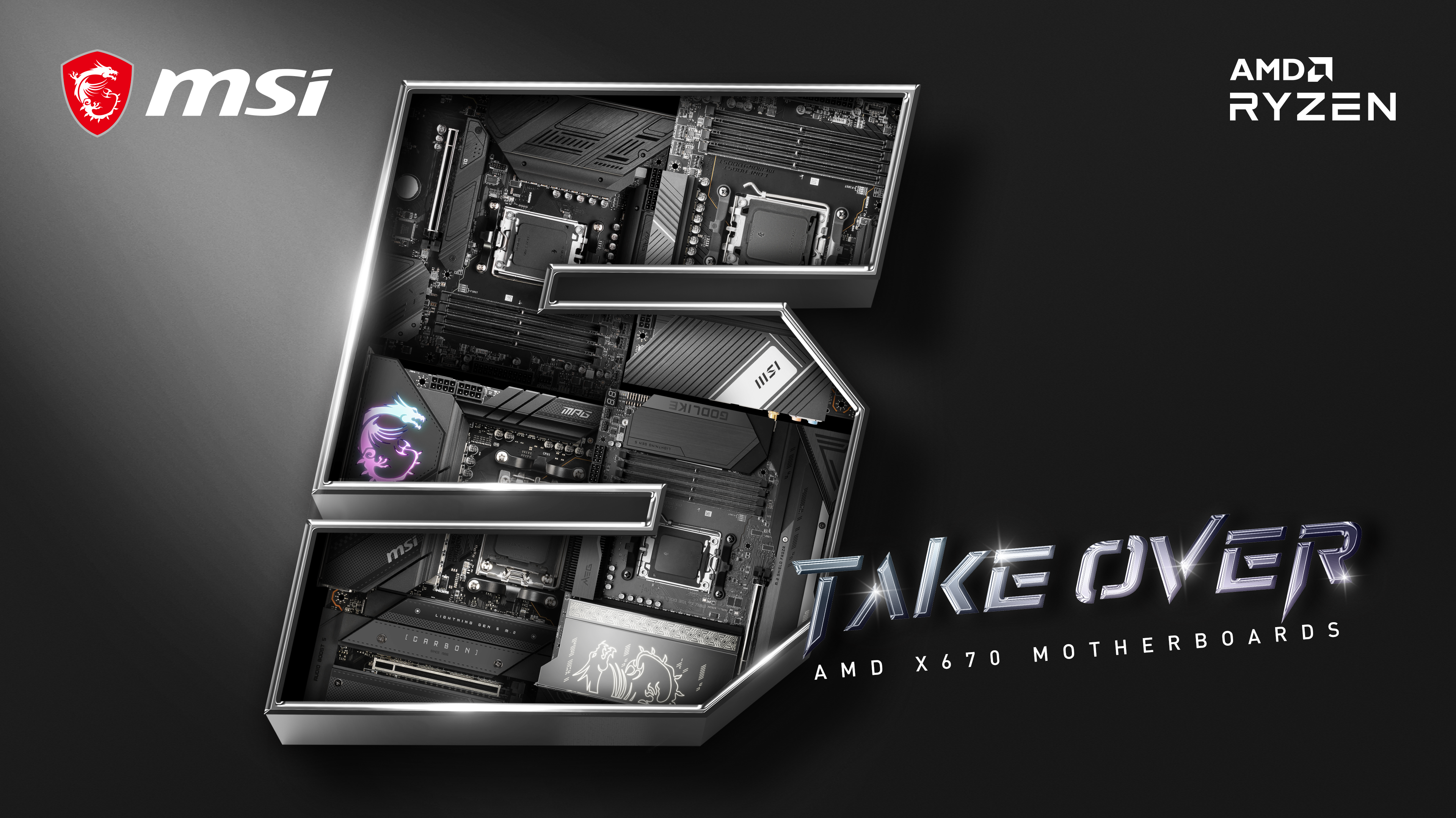 MSI TAKE OVER Wallpaper